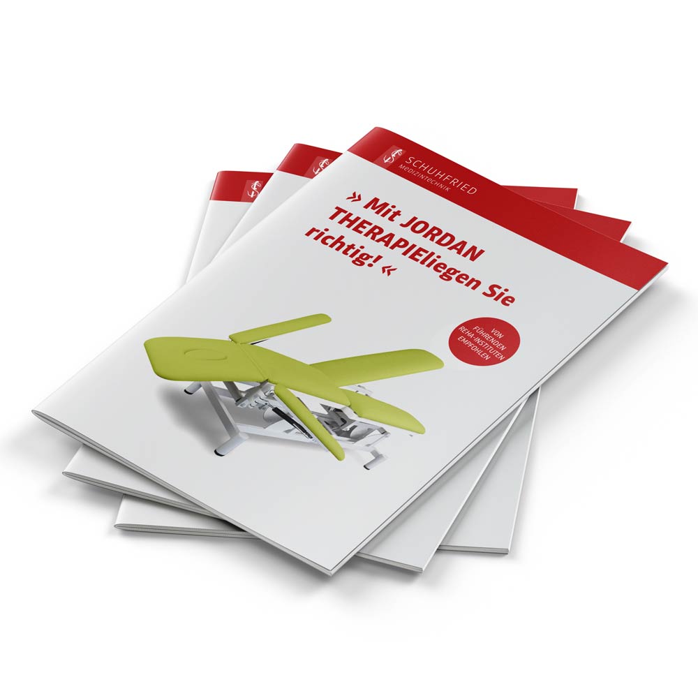 Der neue Liegenkatalog von Schuhfried Medizintechnik