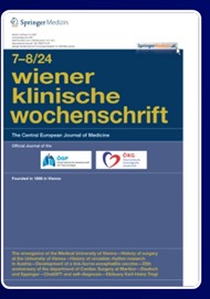 Sc Studie Hochtontherapie Kniearthofibrose Wirksam Schwellung Verklebung Elektrotherapie Sanft Schmerzfrei Klinische Wochenschrift Cover